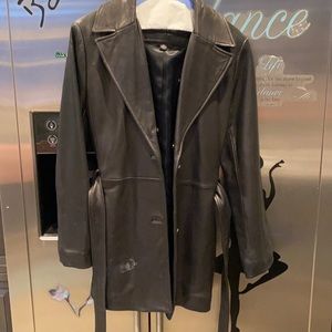 Ladies leather jacket